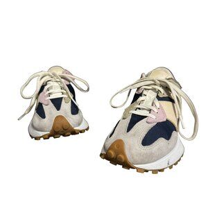 New Balance 327 Natural Indigo Raw Amethyst Suede Women's Sneakers, Size 6.5